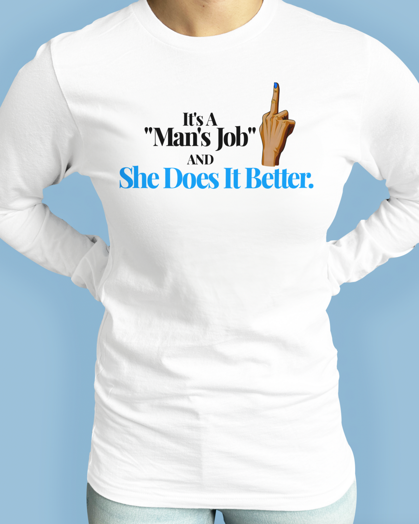 It’s A “Man’s Job” And She Does It Better.