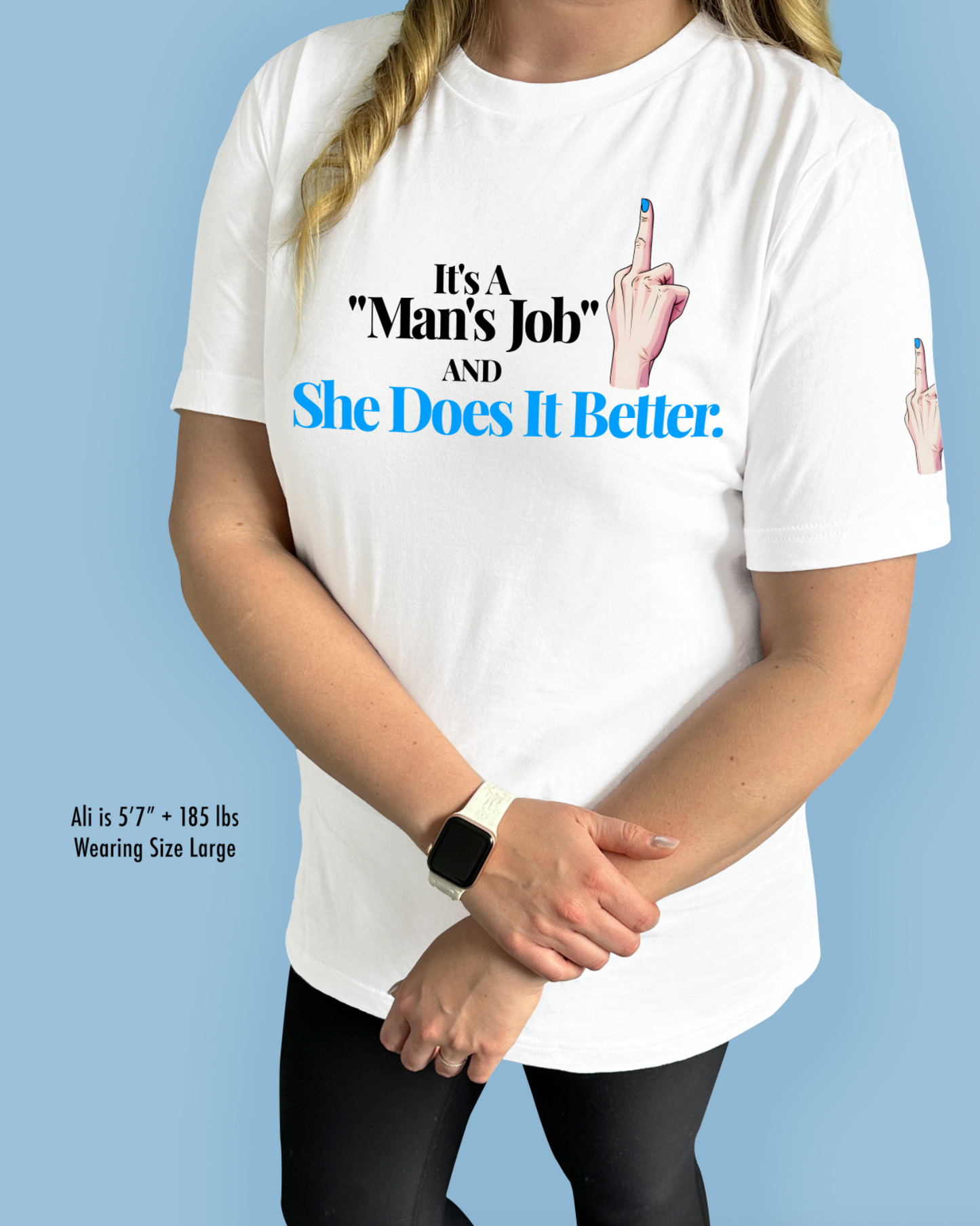It’s A “Man’s Job” And She Does It Better.