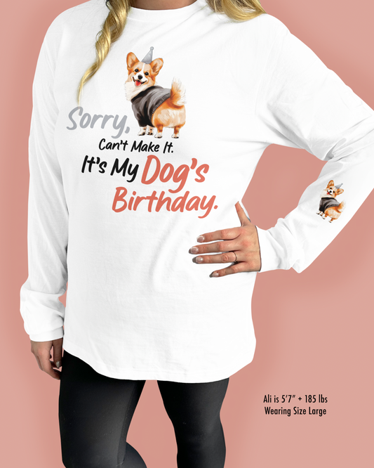 Sorry, Can’t Make It. It’s My Dog’s Birthday.