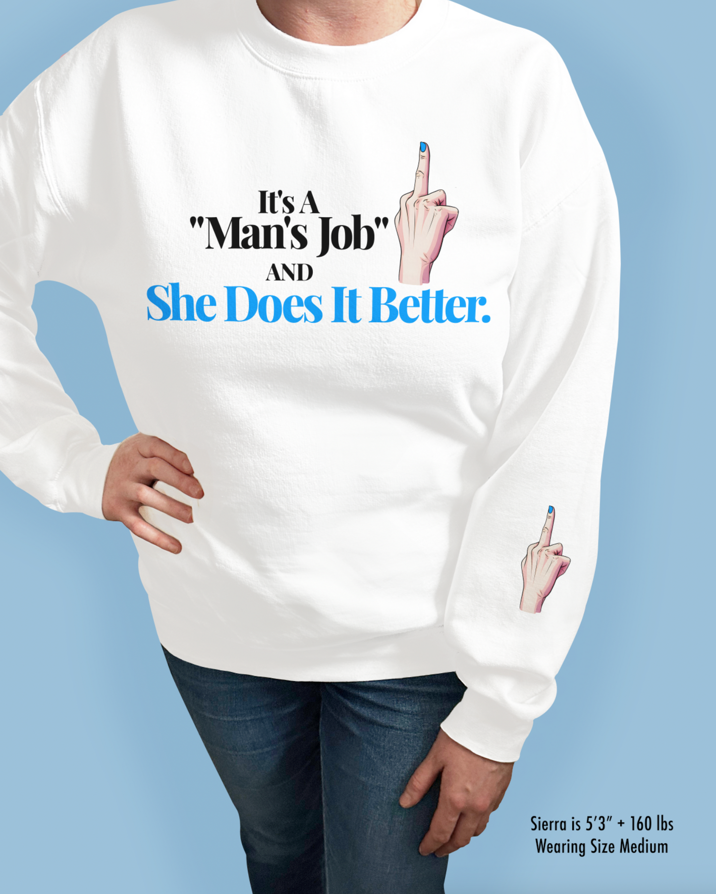 It’s A “Man’s Job” And She Does It Better.