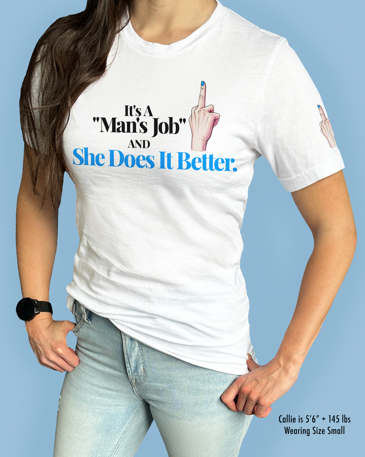 It’s A “Man’s Job” And She Does It Better.