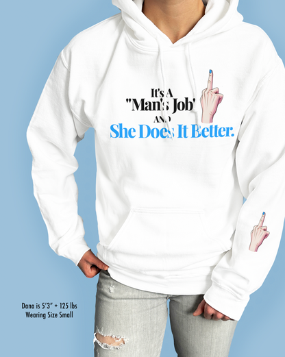 It’s A “Man’s Job” And She Does It Better.